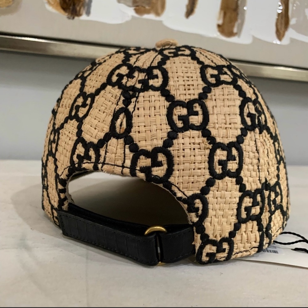 GUCCI Rafia Cap - Picture 3 of 6